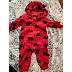Carters fleece jumpsuit